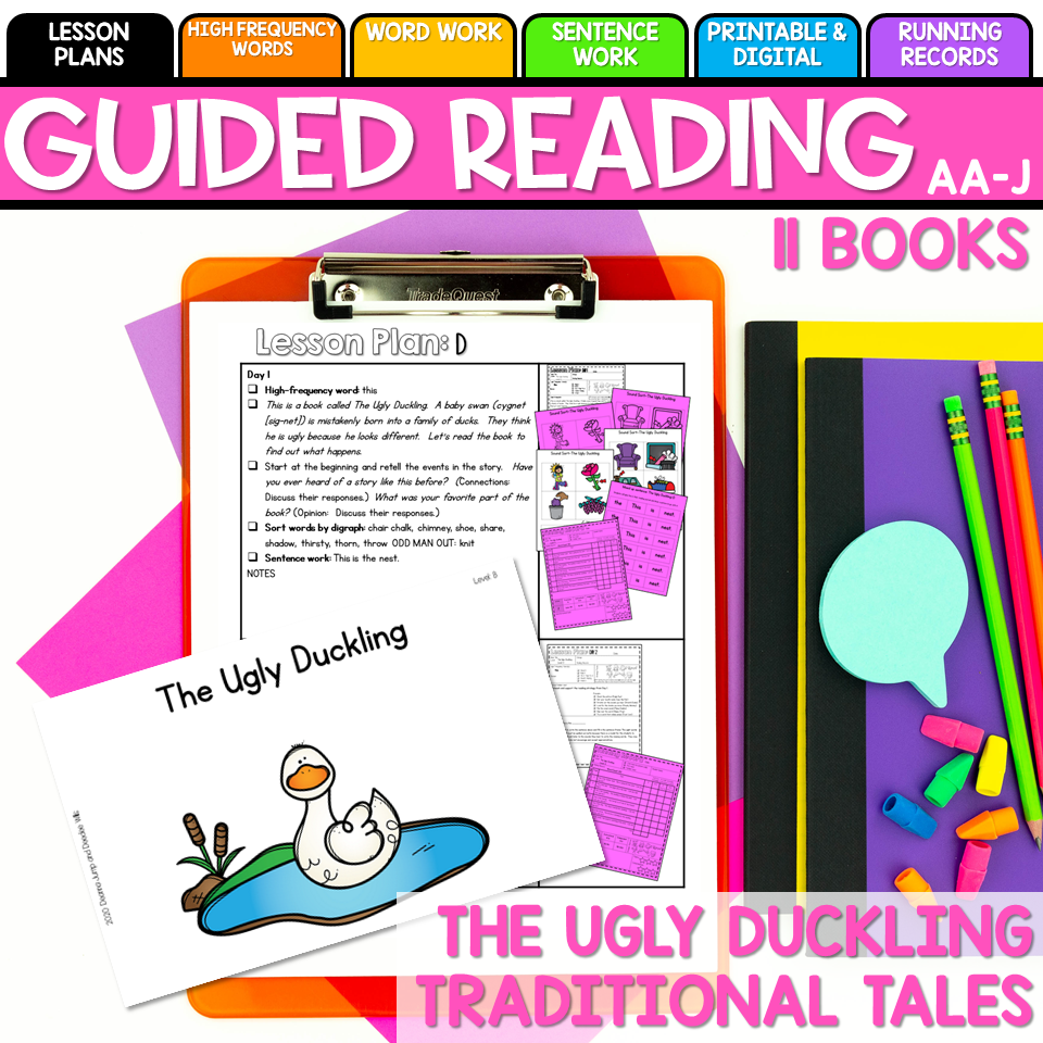 Preview of Ugly Duckling AA-J With Digital Retelling