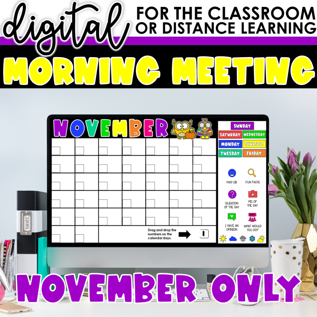 Preview of Morning Meeting – November
