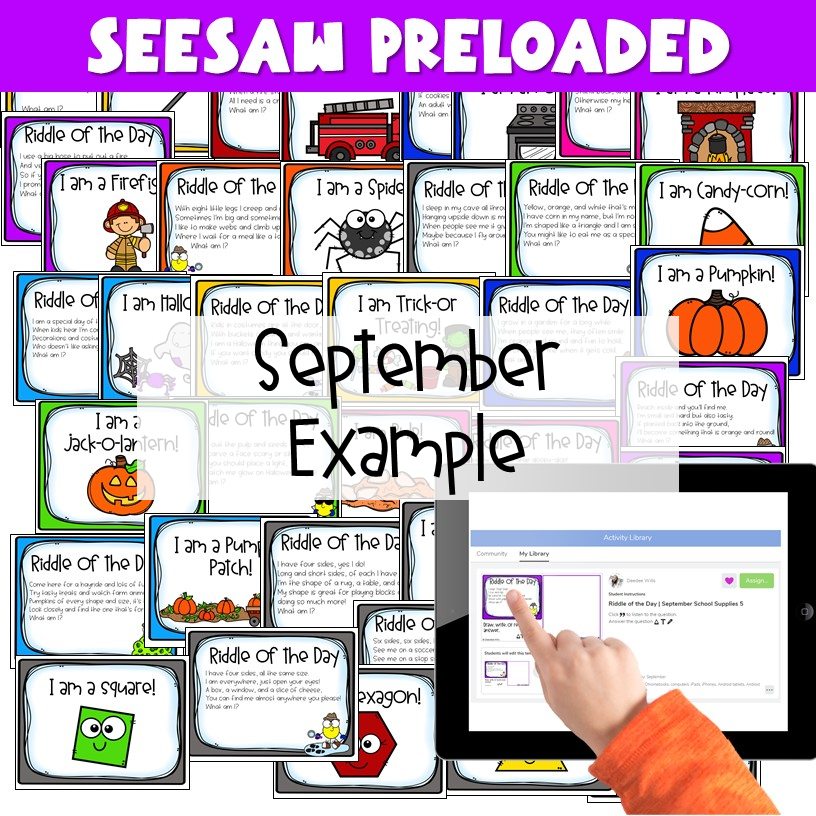 Preview of Riddle of the Day – September