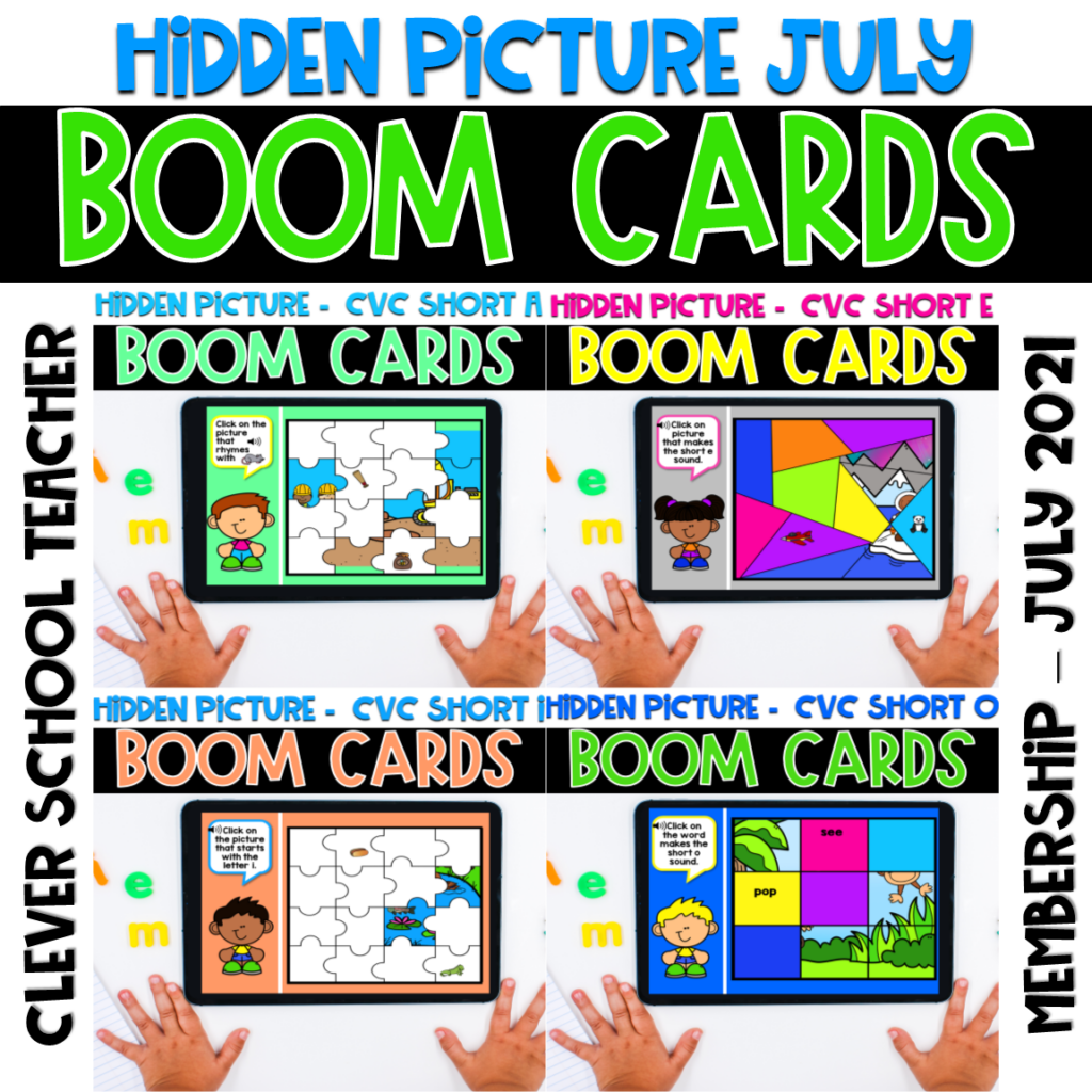 Preview of Letters CVC Boom