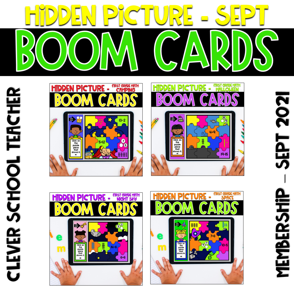 Preview of Kindergarten Math Boom Decks