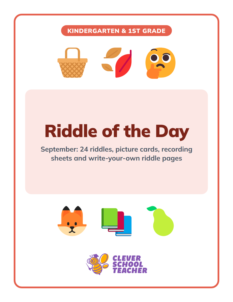 Cover of Riddle of the Day – September 2026