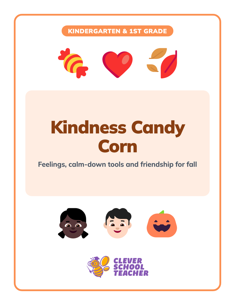 Cover of Kindness Candy Corn: Feelings & Friendship