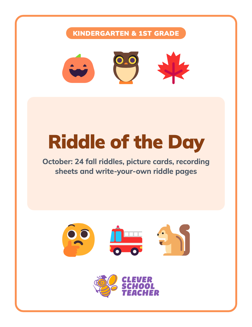 Cover of Riddle of the Day – October 2026